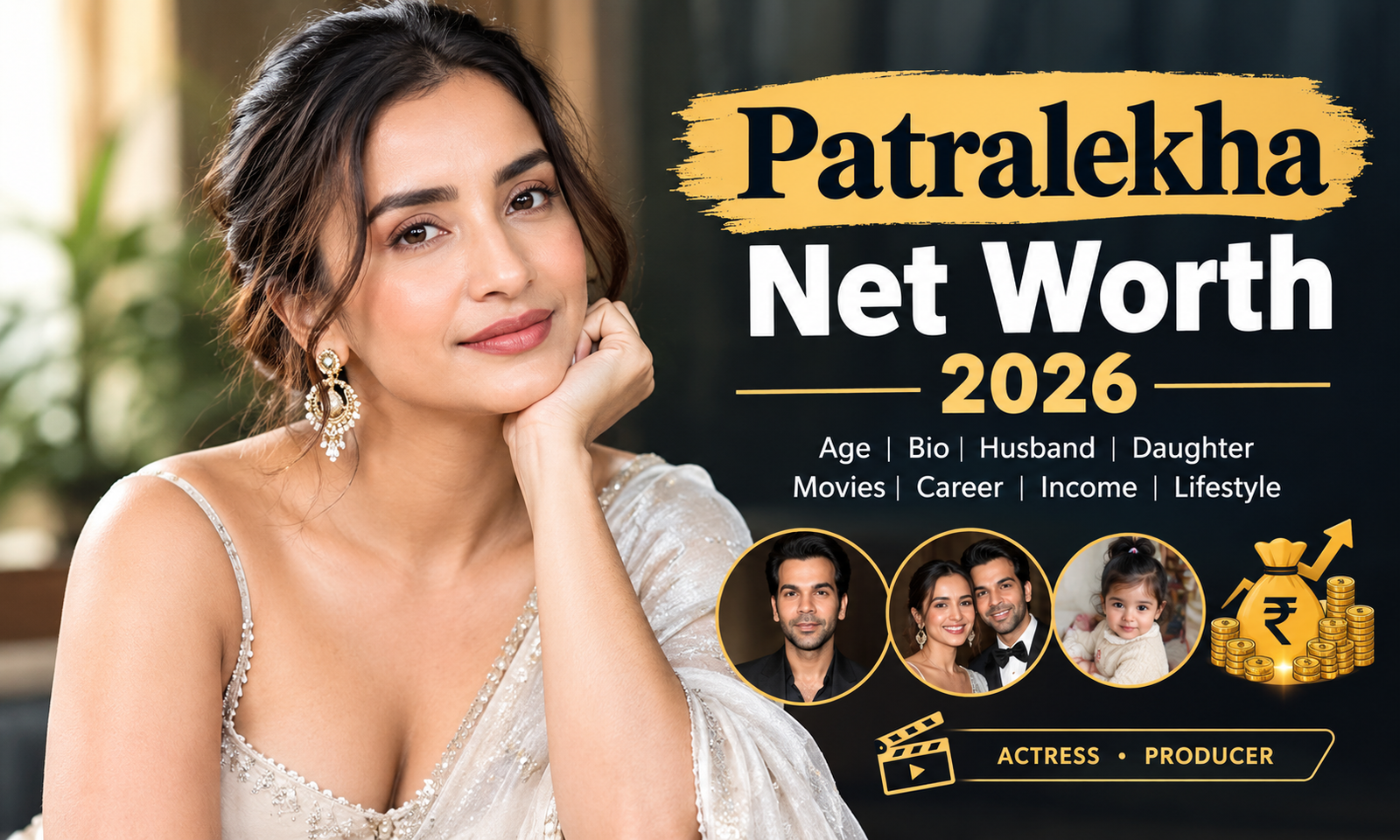 Patralekha Net Worth